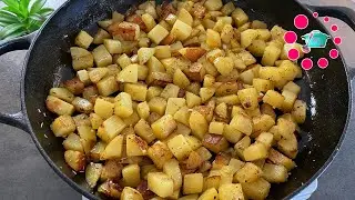 Simple and delicious! A great recipe for the whole family! Pan-fried potatoes