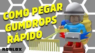 Como pegar gumdrops rápido e fácil no BeeSwarm Simulator ROBLOX | DGS