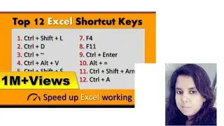 Excel Shortcut keys in Mobile | Most Useful Excel Shortcuts in hindi