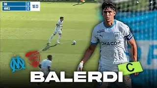 Le match de PATRON de Leonardo Balerdi contre Nîmes (nouveau CAPITAINE de l'OM) !
