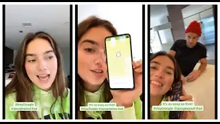Natalie Noel excited to use her phone's new feature