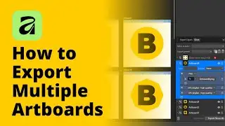 How to Export Multiple Artboards with Different File Formats in Affinity