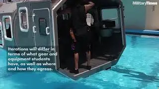 Ditching, ditching, ditching: the helo dunker