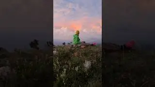 Потрясающий закат! #закат #горы #закатсолнца #поход