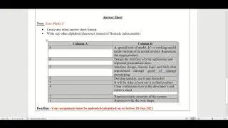 CS603 Assignment No 3 Solution Fall 2020-21 | Software Architecture and Design | Virtual University