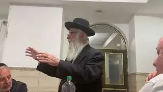רב יעקב משה שפיצר, יד ימינו של הקלוזנברגר רבי זצ״ל בסיום מסכת סוטה בבית כנסת הגר״א בהר נוף