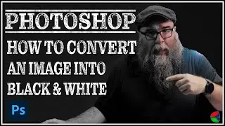 PhotoShop: How to convert an image into black and white