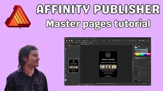 Affinity Publisher master pages tutorial