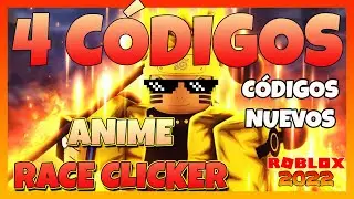 *2 Nuevos códigos* 🔥 4 CODIGOS GRATIS de ANIME RACING CLICKER 🔥 Códigos Roblox 2022 🔥 EMiLiOR