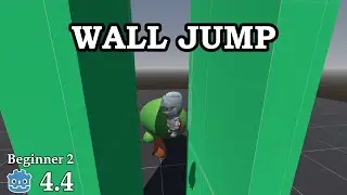 How to create a wall jump - Learn Godot 4 3D - no talking