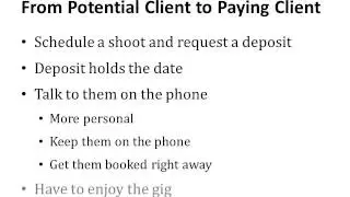 How to convert your prospects into full paying clients