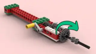 Lego Простые механизмы Дрель (инструкция)