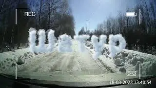 Смотрели, как тает снег слегка вне дорог