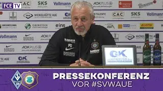 Die Pressekonferenz vor dem Auswärtsspiel in Mannheim
