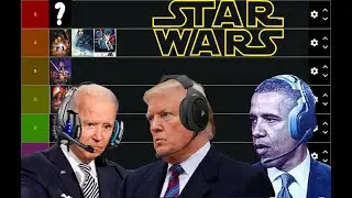 OBAMA, TRUMP, AND BIDEN MAKE A STAR WARS TIER LIST