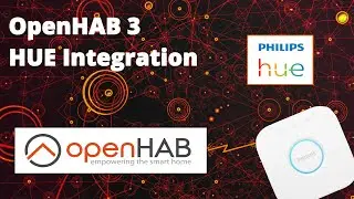 OpenHAB 3 | Philips HUE verbinden, Lampen und Temperatur in Model einbinden