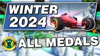Trackmania Winter 2024 Campaign Discovery - All Medals
