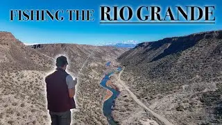 Hiking and Fishing The Slide Trail - Rio Grande in New Mexico