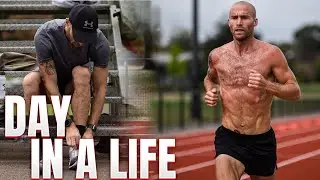 Day in a life Olympic marathon runner in Northern Ireland | Threshold & Gym