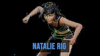 Natalie Rig - Viewport Poses - Maya