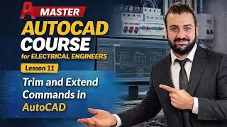 Trim and Extend Commands in AutoCAD: Essential Tools for Editing Your Drawings (Lesson 11)