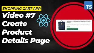 Shopping Cart - Build Product Details Page with React-Bootstrap (13 Minutes)
