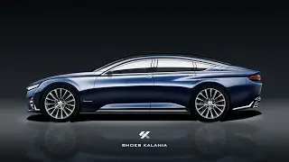 Next-Gen Chevrolet Impala - Photoshop Car Design Rendering