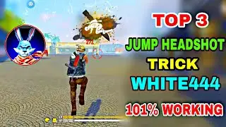 White444 Jump Headshot Trick Reveal | White444  Headshot Trick | White444 Jump Aimbot Trick | Hindi
