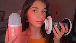 ASMR MOUTH SOUNDS with 2 MICS 🎤 With and without Echo *No Talking* | Lonixy ASMR