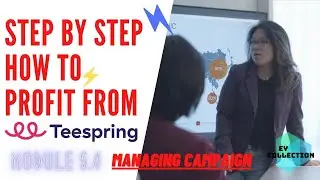Step By Step... How To Profit From Teespring (Managing Campaign)