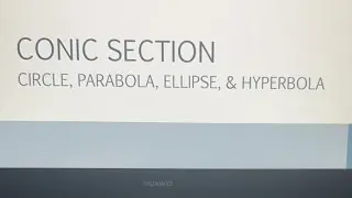 CONIC SECTION
