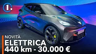 AUTO ELETTRICA da 30.000 € e 440 km di autonomia? La Cupra UrbanRebel (nel 2025)