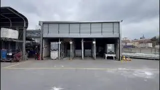 Hızlı PVC Katlanır Kapı Sistemi