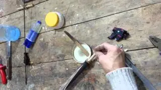 как сделать кий. мастерская Салахая. часть 14