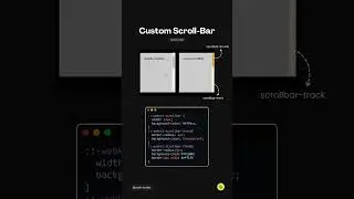 Custom Scroll Bar Using CSS 
