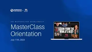 I4GMasterClass Orientation 2023