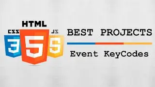 HTML, CSS & JS Best Project #11 - Event KeyCodes