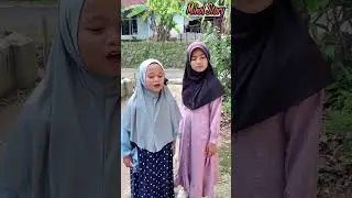 KAYLA PINJAM KERUDUNG HITAM KE IBU MIMI☺️🙏 