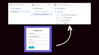 Store User Data In Firestore Database Using React JS | 