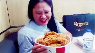 Mukbang Day Na Naman Namin Sa KFC At Syempre May Baon Pa Kami#happyholiday #happysunday #subscribers