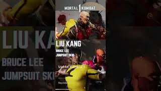 Liu Kang sporting Bruce Lee's iconic jumpsuit in 