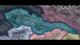 Захват мира за Чехословакию (часть №1) в игре hoi4