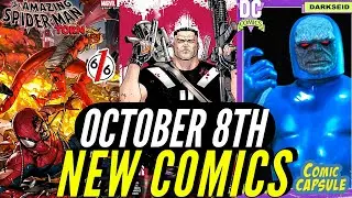 NEW COMIC BOOKS RELEASING OCTOBER 8TH 2025 DC  MARVEL COMICS PREVIEWS COMING OUT THIS WEEK 