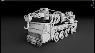 Make a Heavy Truck - Grid Modeler (blender addon)