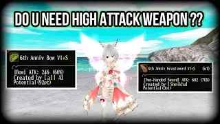 Weapon Attack Calculation & How to Manage Your Weapon [ToramOnline]