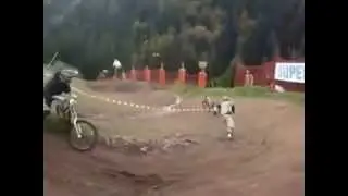 Велогонка без тормозов !!!