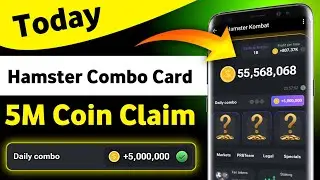 8 & 9 September Hamster Kombat Combo Card Today || 5M Coins Claim Free || Hamster Kombat Combo Today