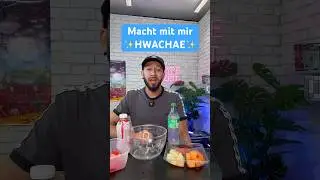 Test: HWACHAE Trend #hwachae #trend #foodtest #shorts