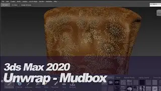 3ds Max 2020 - Unwrap - Mudbox Eğitimi Abstrakt Sunumu Part-4