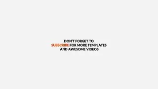 FREE - Subscribe animted Button - After effects Template